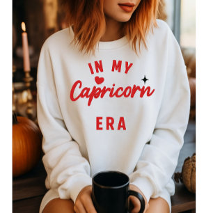 mi sudadera de la era Capricornio, cumpleaños de C