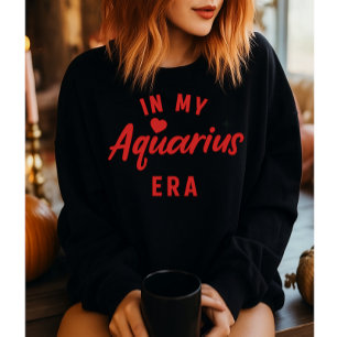 mi sudadera de la era de Acuario, regalo de cumple