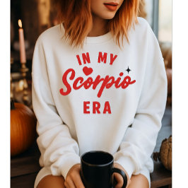 mi sudadera de la era escorpio, regalo de cumpleañ