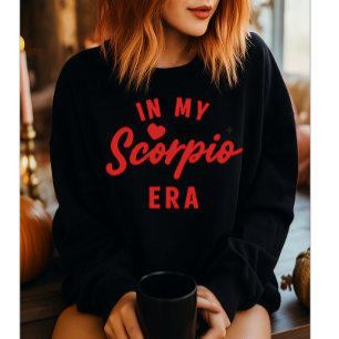 mi sudadera de la era escorpio, regalo de cumpleañ
