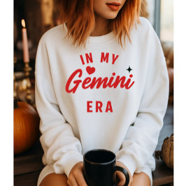 mi sudadera de la era Gemini , regalo de cumpleaño