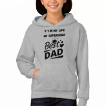 Mi superhéroe Mejor papá cita de paternidad niños 
