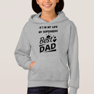 Mi superhéroe Mejor papá cita de paternidad niños 