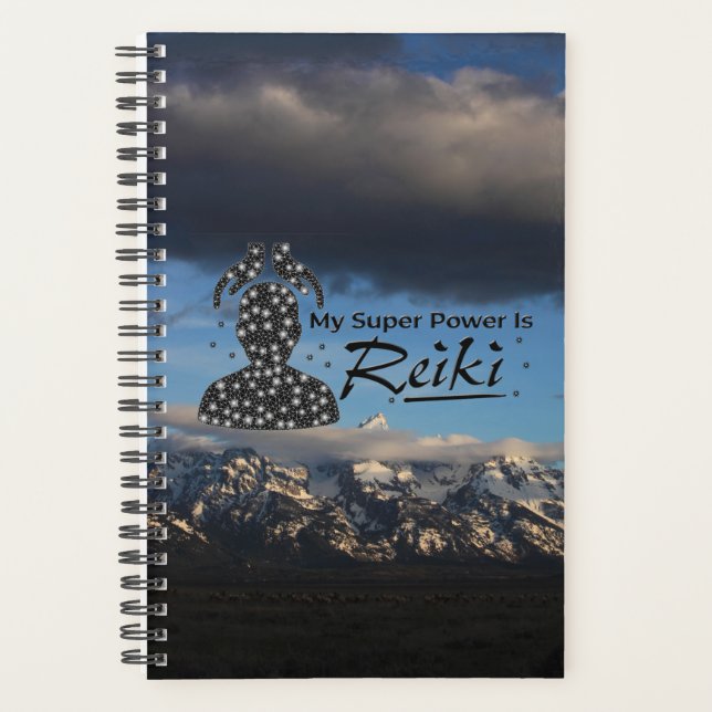 Mi superpoder es el planificador de Reiki (Anverso)
