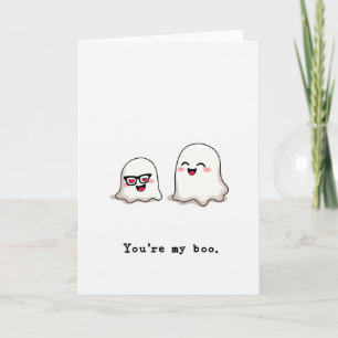 Mi tarjeta de amor fantasma Boo
