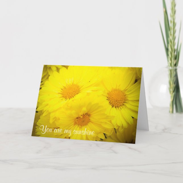 Mi tarjeta de bienvenida Sunshine (Anverso)