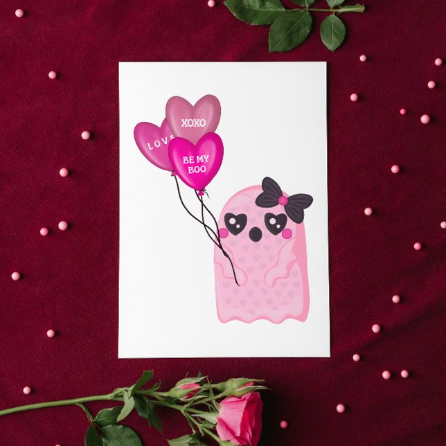 Mi tarjeta de El día de San Valentín de Boo (Subido por el creador)