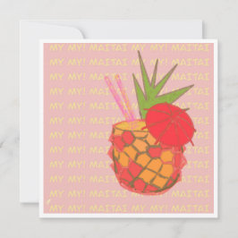 Mi tarjeta de nota de Mai Tai