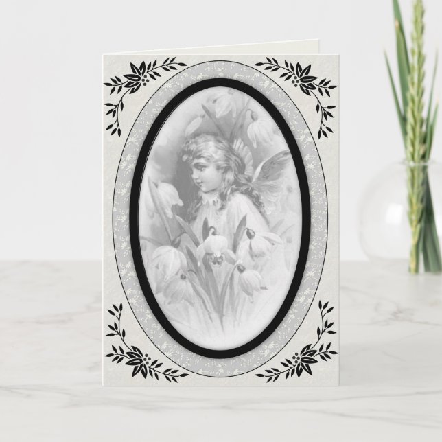 Mi tarjeta de saludo de ángel (Anverso)