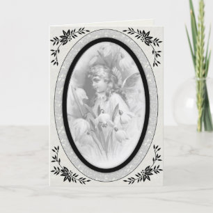 Mi tarjeta de saludo de ángel