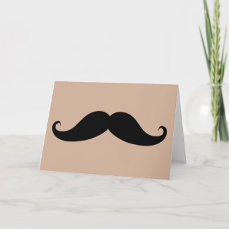 Mi tarjeta de saludo de bigote