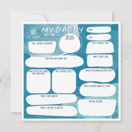 Mi tarjeta de saludo personalizada para papá