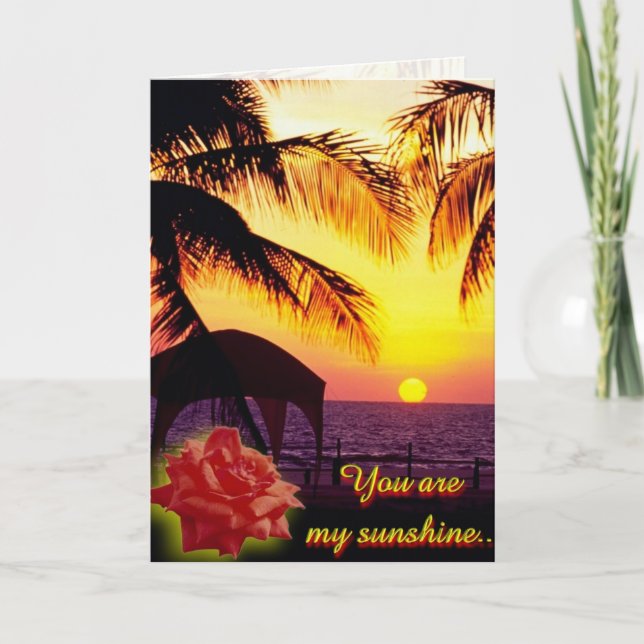 Mi tarjeta de sol (Anverso)