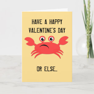 Mi tarjeta del día de San Valentín malhumorada