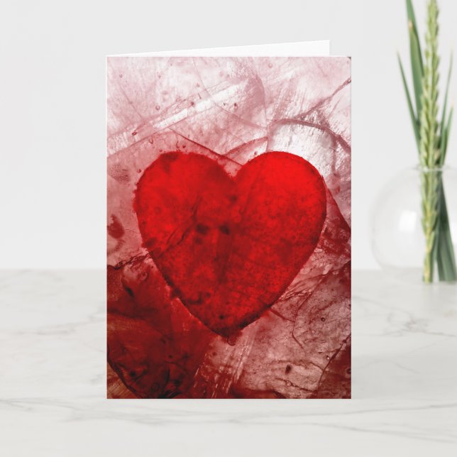 Mi tarjeta del día de San Valentín sangrienta (Anverso)