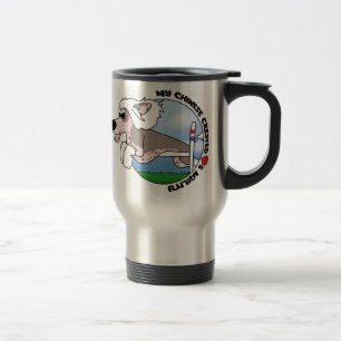 Mi taza con cresta china del viaje de la agilidad