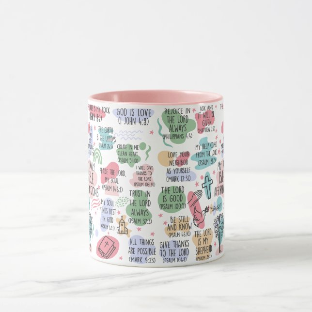 Mi taza de biblia diaria - taza cristiana con Bibl (Centro)