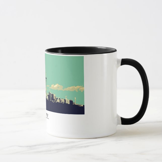 Mi taza de café de la ciudad (Derecha)