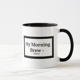 Mi taza de café de la mañana personalizada – Añadi