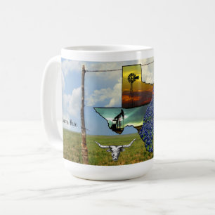 Mi taza de café personalizada en Texas