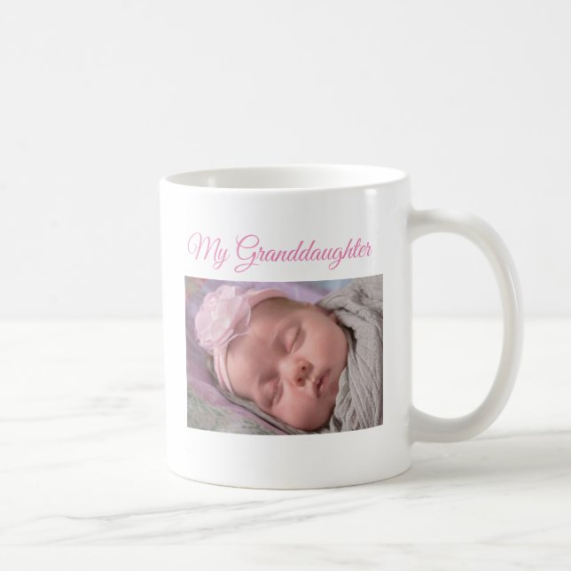 Mi taza de café personalizada nieta de la foto (Derecha)