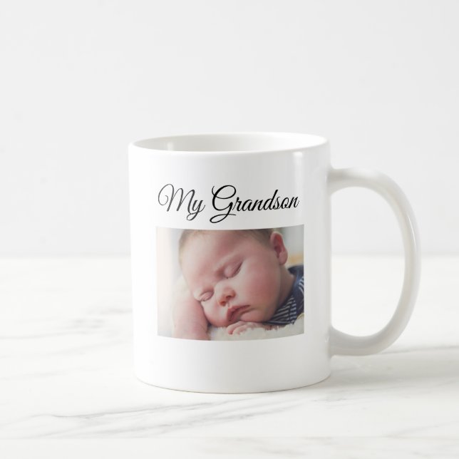 Mi taza de café personalizada nieto de la foto (Derecha)