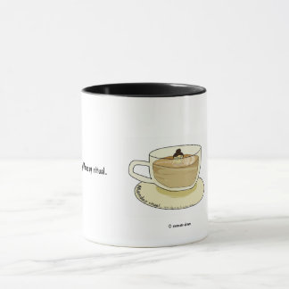 Mi taza de café ritual de lunes