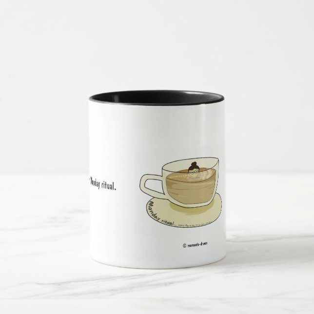 Mi taza de café ritual de lunes (Centro)