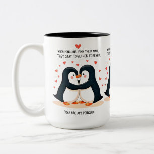 Mi taza de pingüino - Un amor que dura por siempre