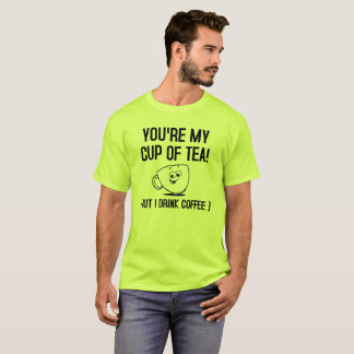 Mi Taza de Té Bebe Café Camiseta Divertida