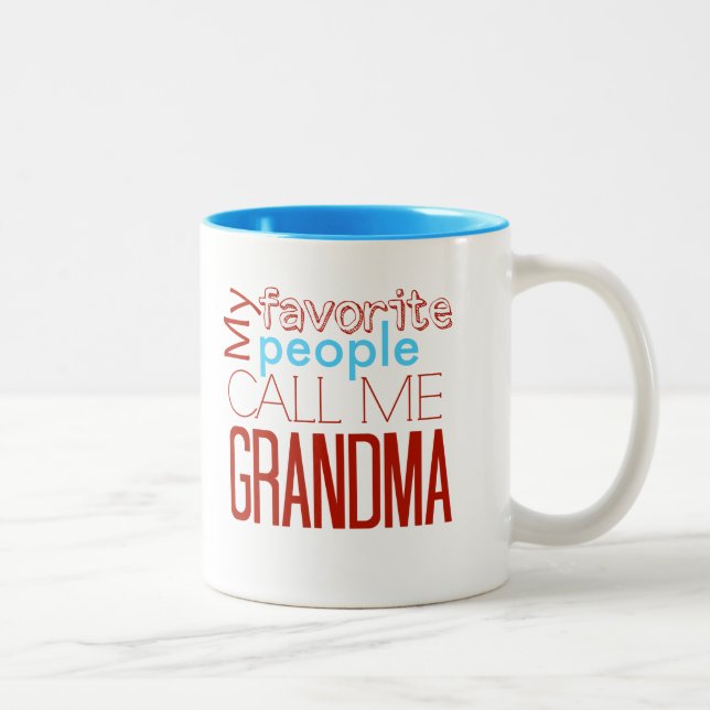 Mi taza preferida de la abuela de la gente (Derecha)