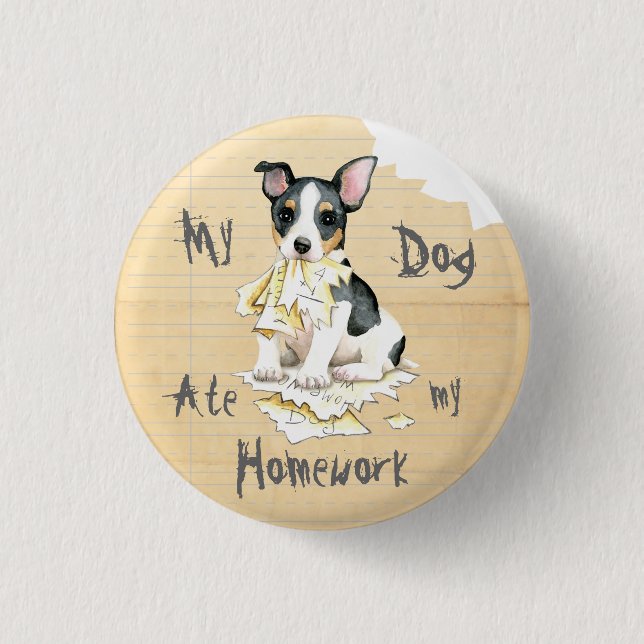 Mi Teddy Roosevelt Terrier Se comió el botón de mi (Anverso)