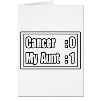 Mi tía Beat Cancer (tabla de puntuación)