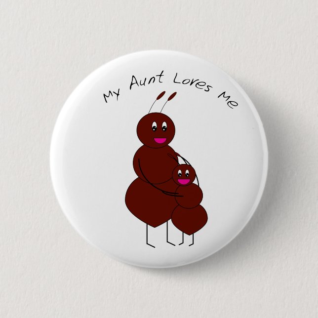 Mi tía me ama el botón (Anverso)