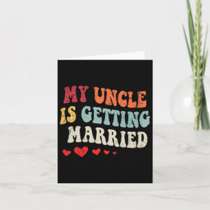 Mi Tío Se Está Casando Con El Boda Invitación E