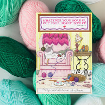 Mi trabajo aquí está terminado tarjeta de cumpleañ