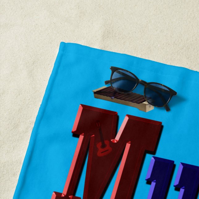 Mi Vida Es Música, Toalla De Playa (In situ)