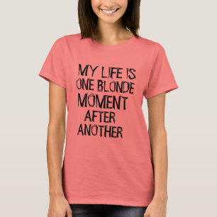 mi vida es un divertido diseño de camisetas en un 