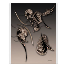 "Mi visión trascendental", brillante Poster