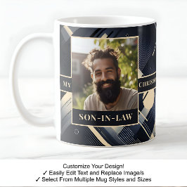 Mi yerno es mi hijo favorito Taza con Foto 011