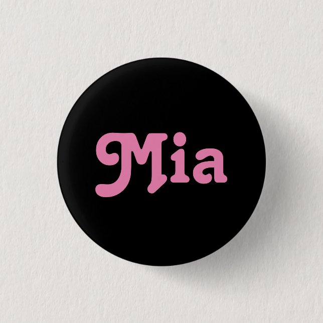 Mia de botón (Anverso)