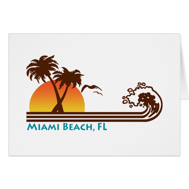 Miami Beach (Anverso (Horizontal))