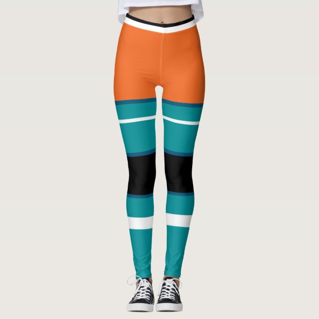 "MIAMI BEACH" - Activewear Leggings (Anverso)