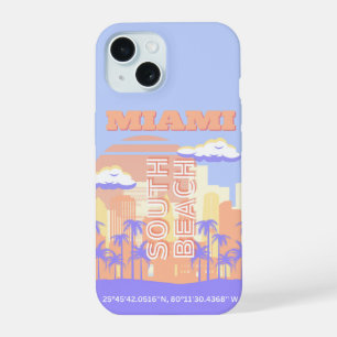 Miami Beach, Miami Travel Art, habitación Preppy,