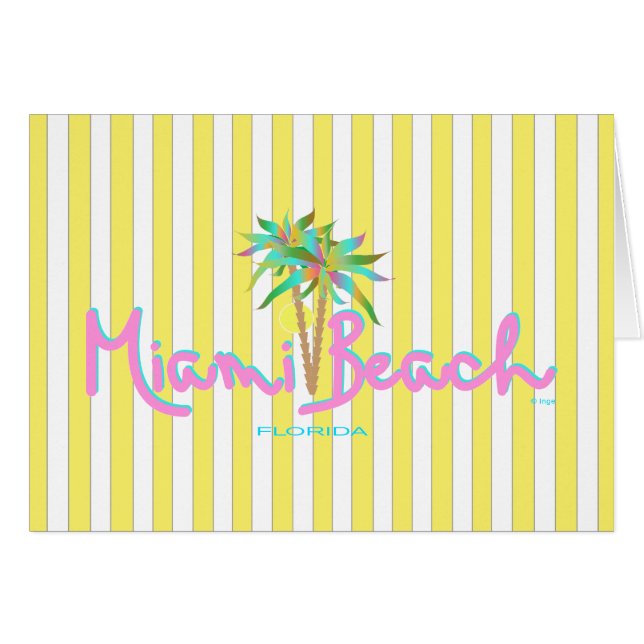 Miami Beach Pam's (Anverso (Horizontal))