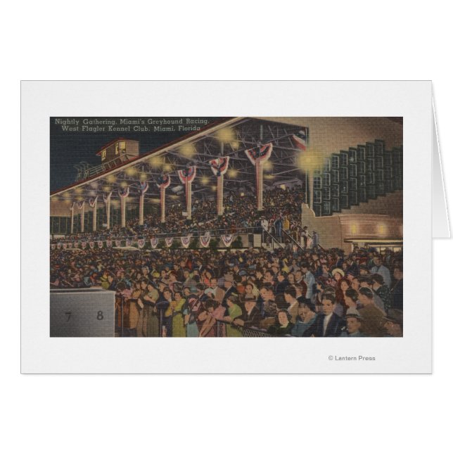 Miami, FL - West Flagler Kennel Club, perro (Anverso (Horizontal))