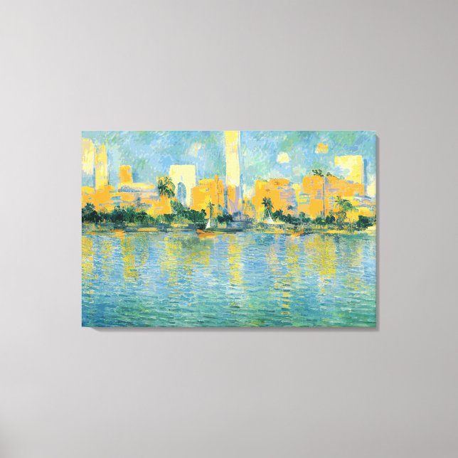 MIAMI - Lienzo envuelto (Anverso)