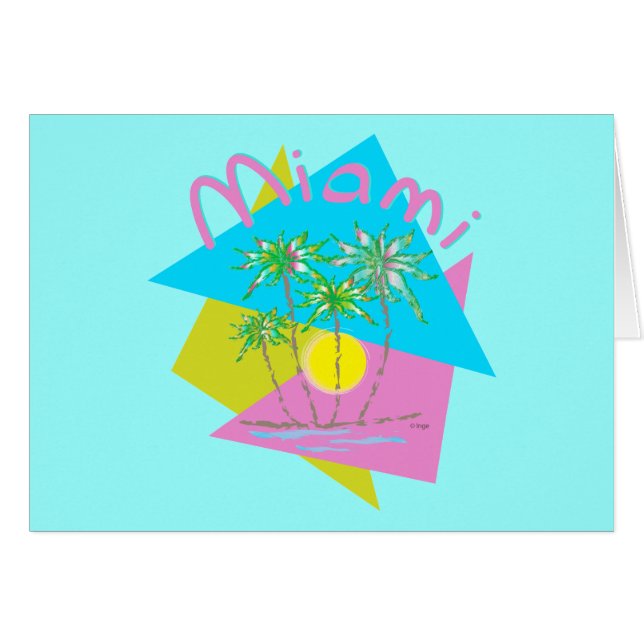 Miami Palms Sun (Anverso (Horizontal))