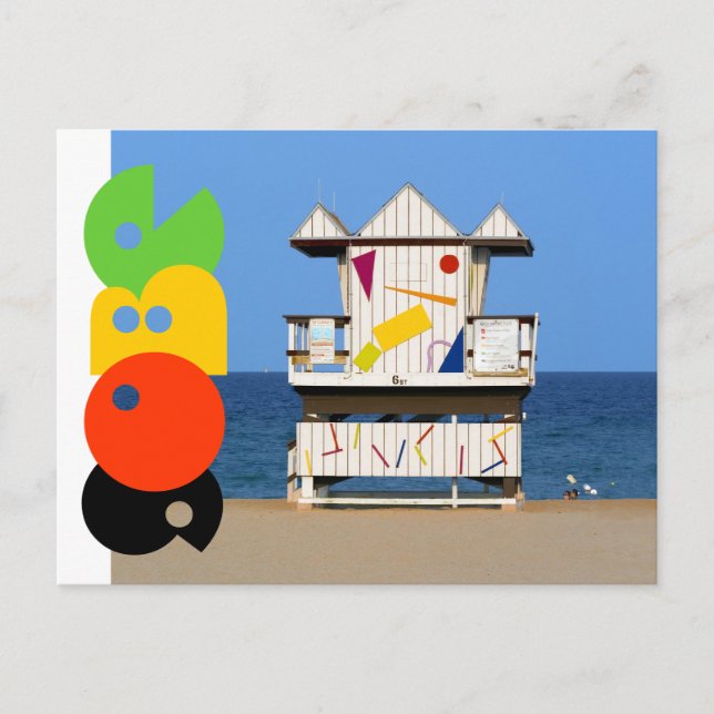 Miami Postal South Beach (Anverso)