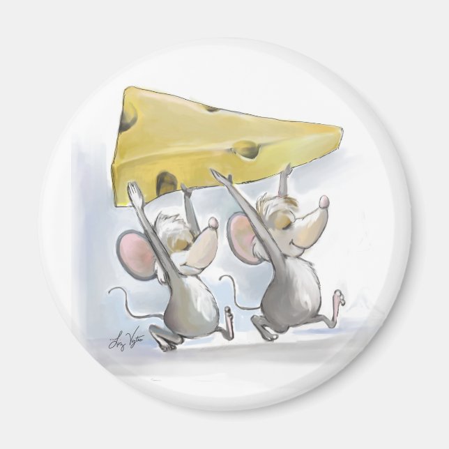 Mic Y Mac Traen El Imán Del Queso (Frente)